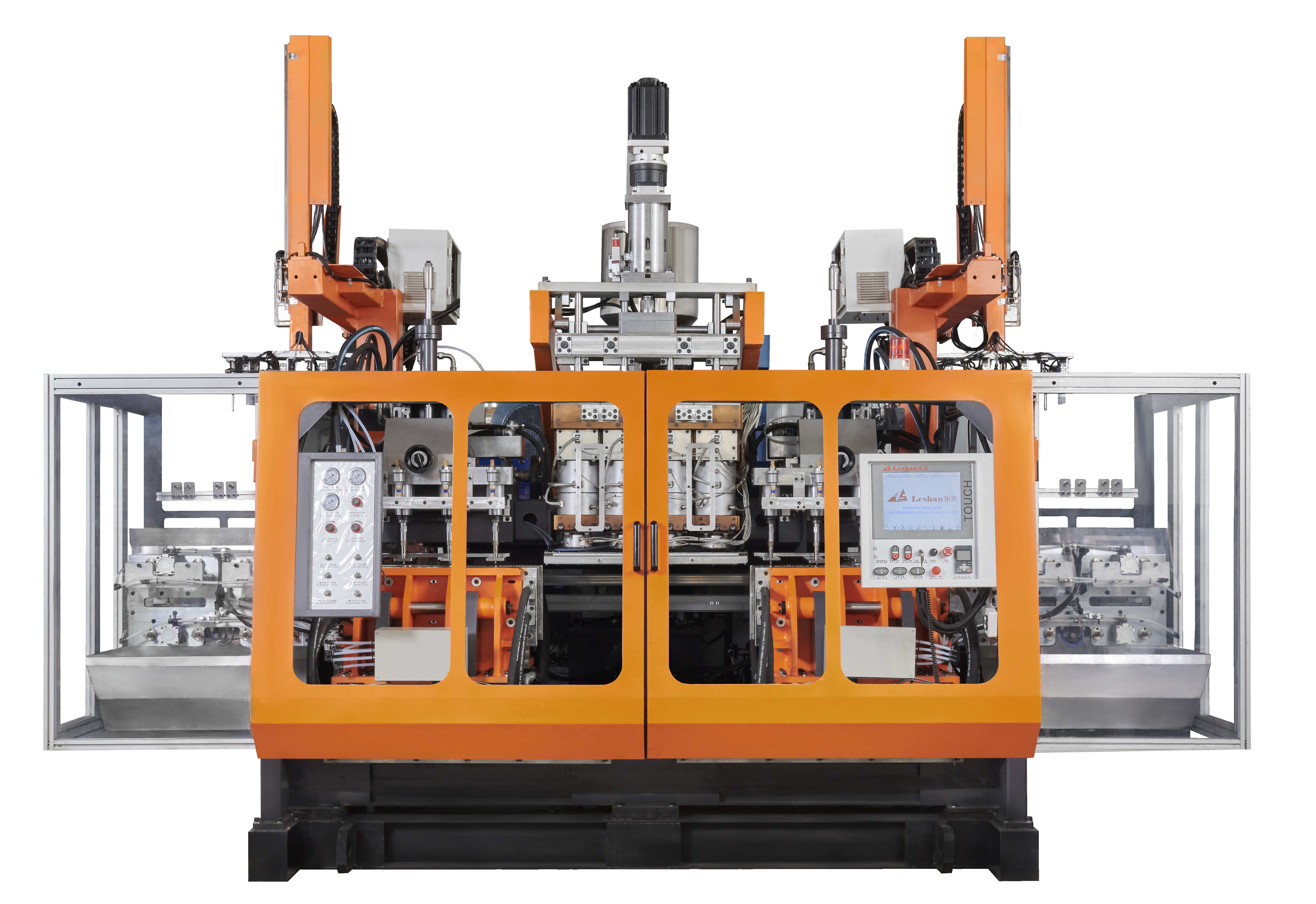 What is the level of automation of 3 layer blow molding machine?