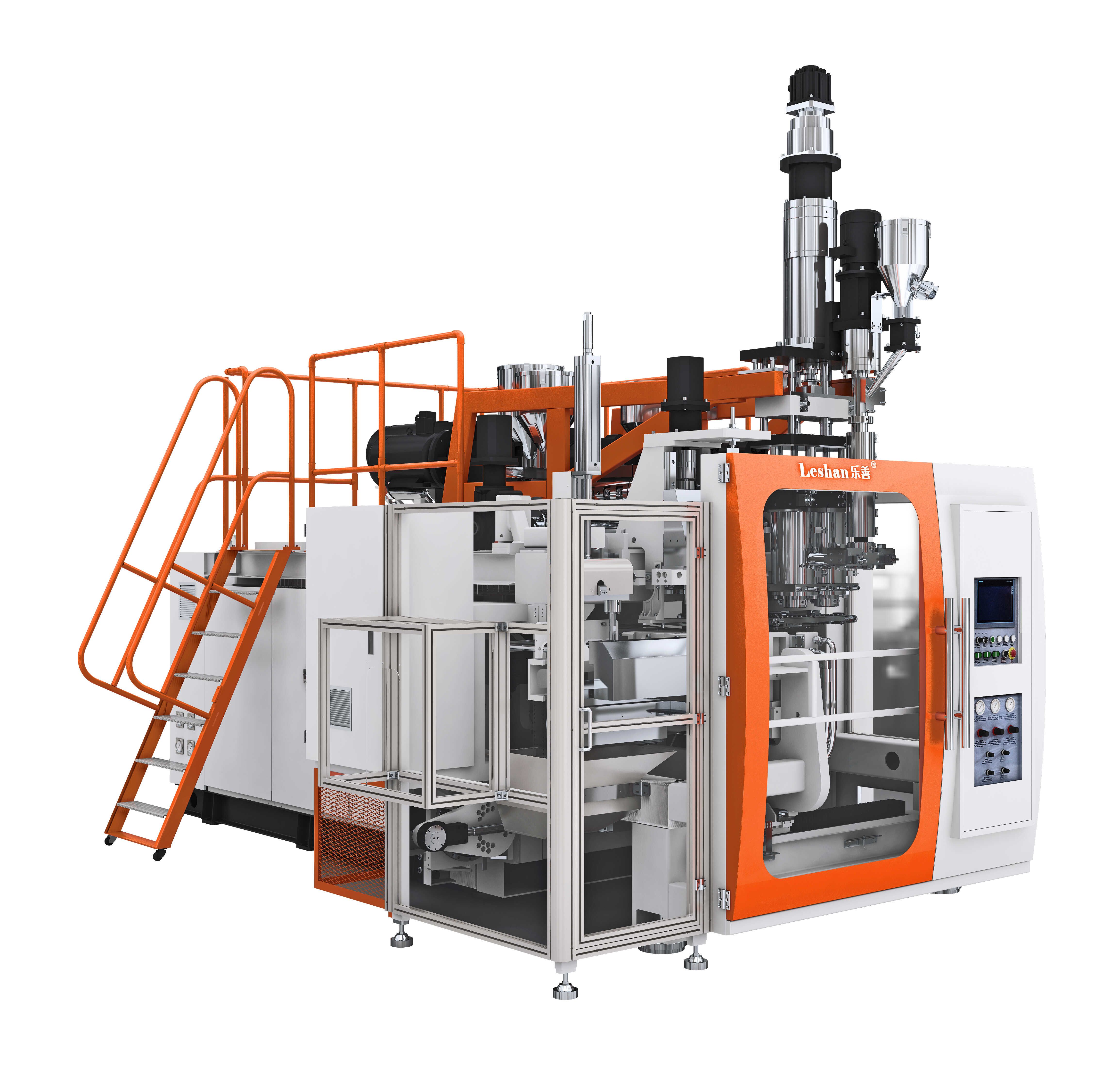 What's the difference between a double-working blow molding machine and a simplex blow molding machine?